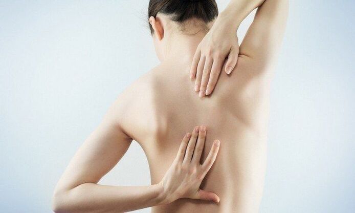 Síntomas especiales de la osteocondrosis